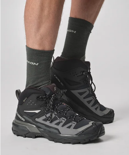 Salomon - Salomon X Ultra 360 Mid GTX black/magnet/pewter - 11 