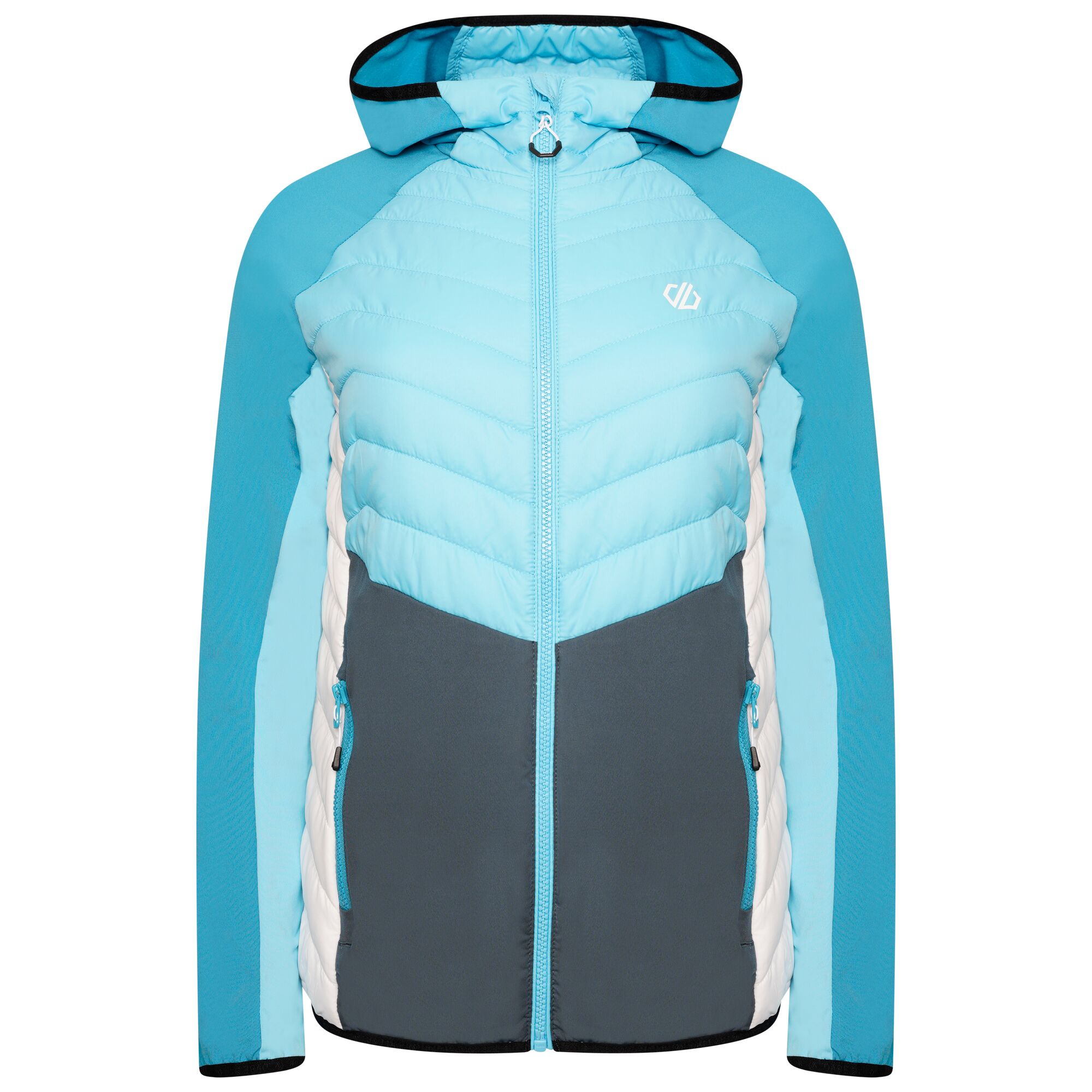 Dare 2b Damen Exhultance Windjacke Laufjacke Jacke Sport Funktionsjacke Blau 