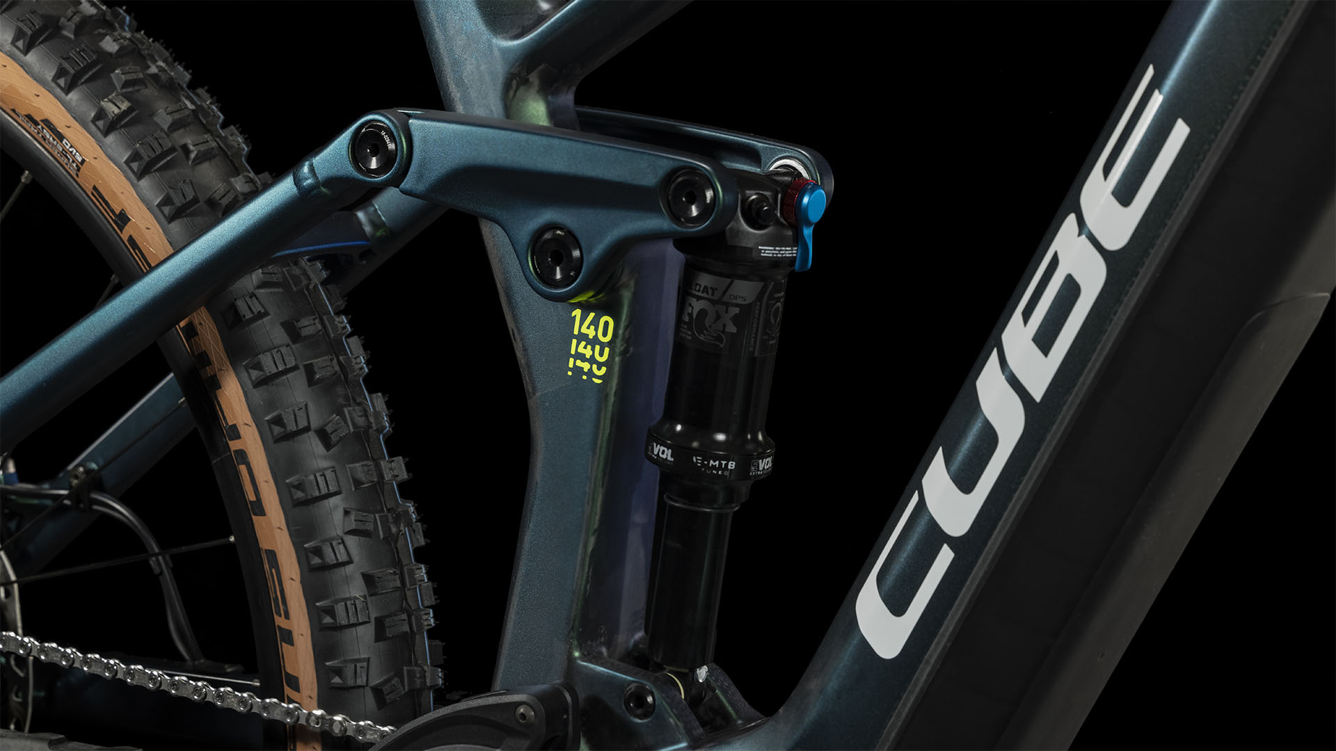 Cube Stereo Hybrid 140 HPC SLX 750 - Test Bike 2025