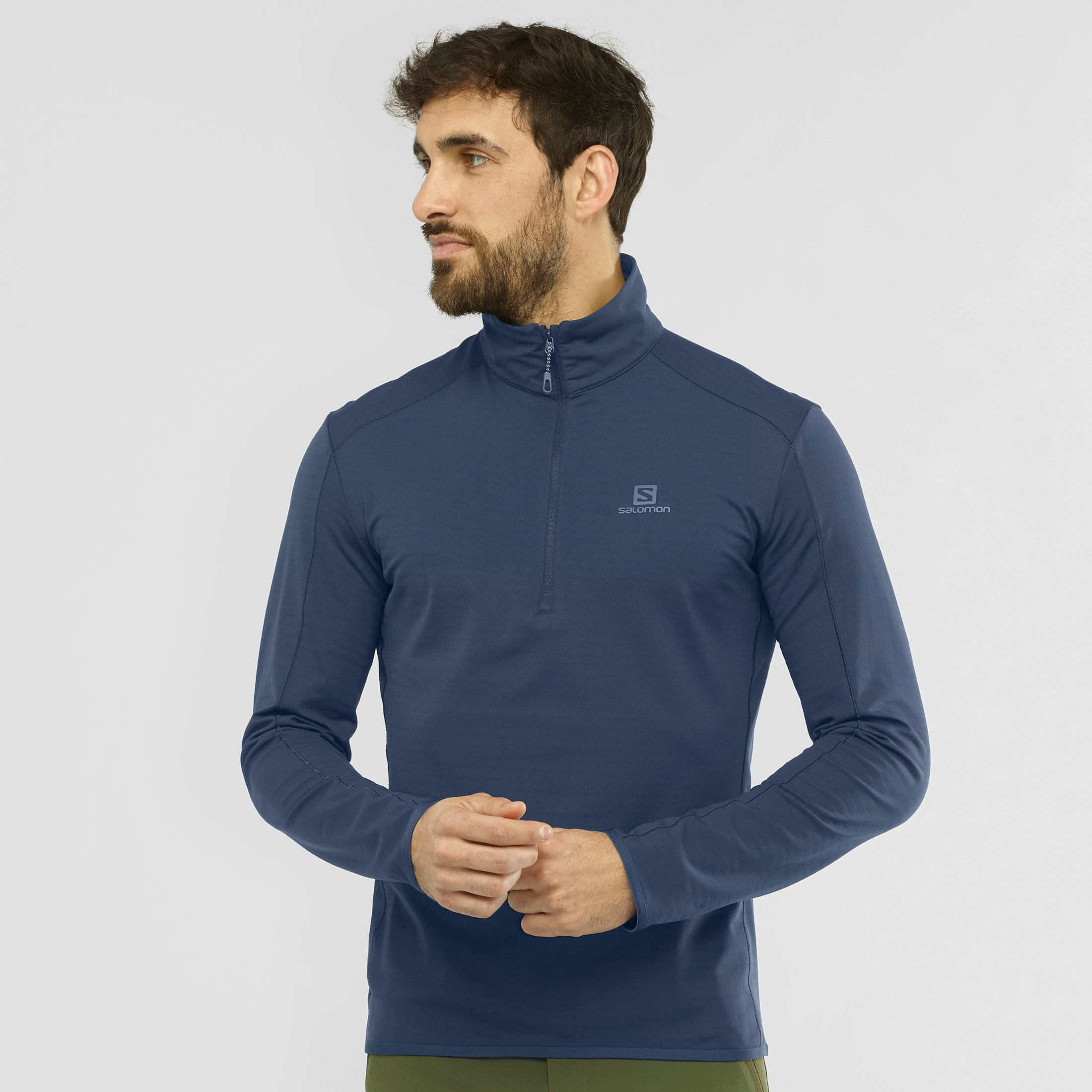 salomon half zip