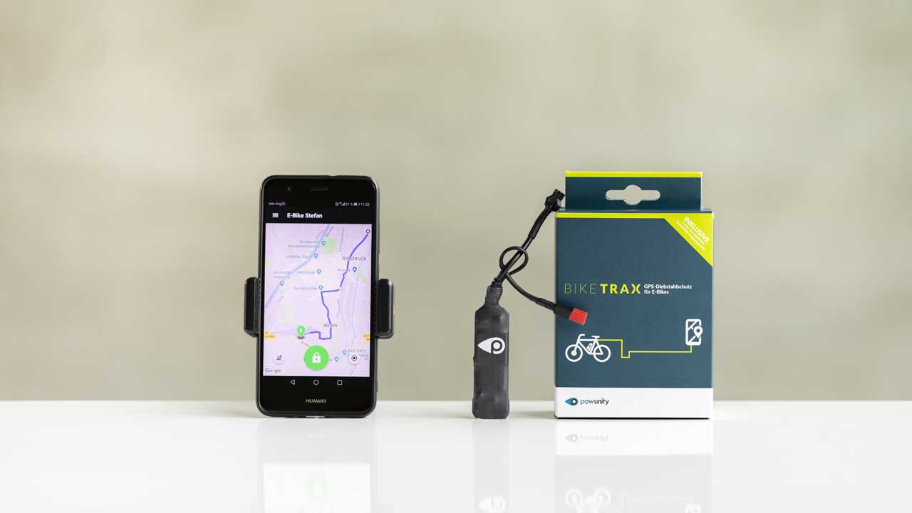 broderi himmelsk tøjlerne Powunity Bike Trax GPS Bosch | W001022