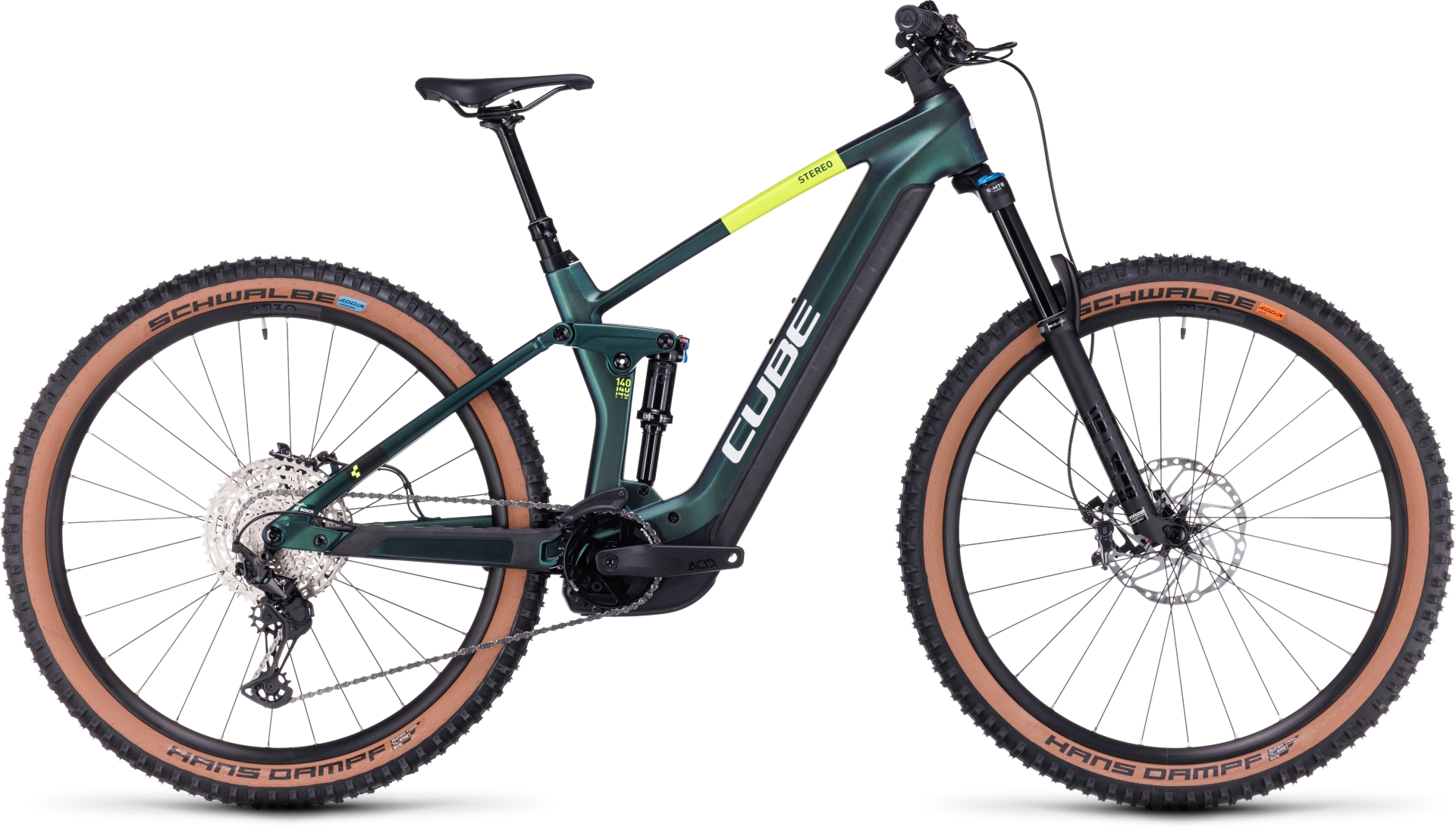 Cube Stereo Hybrid 140 HPC SLX 750 - Test Bike 2025