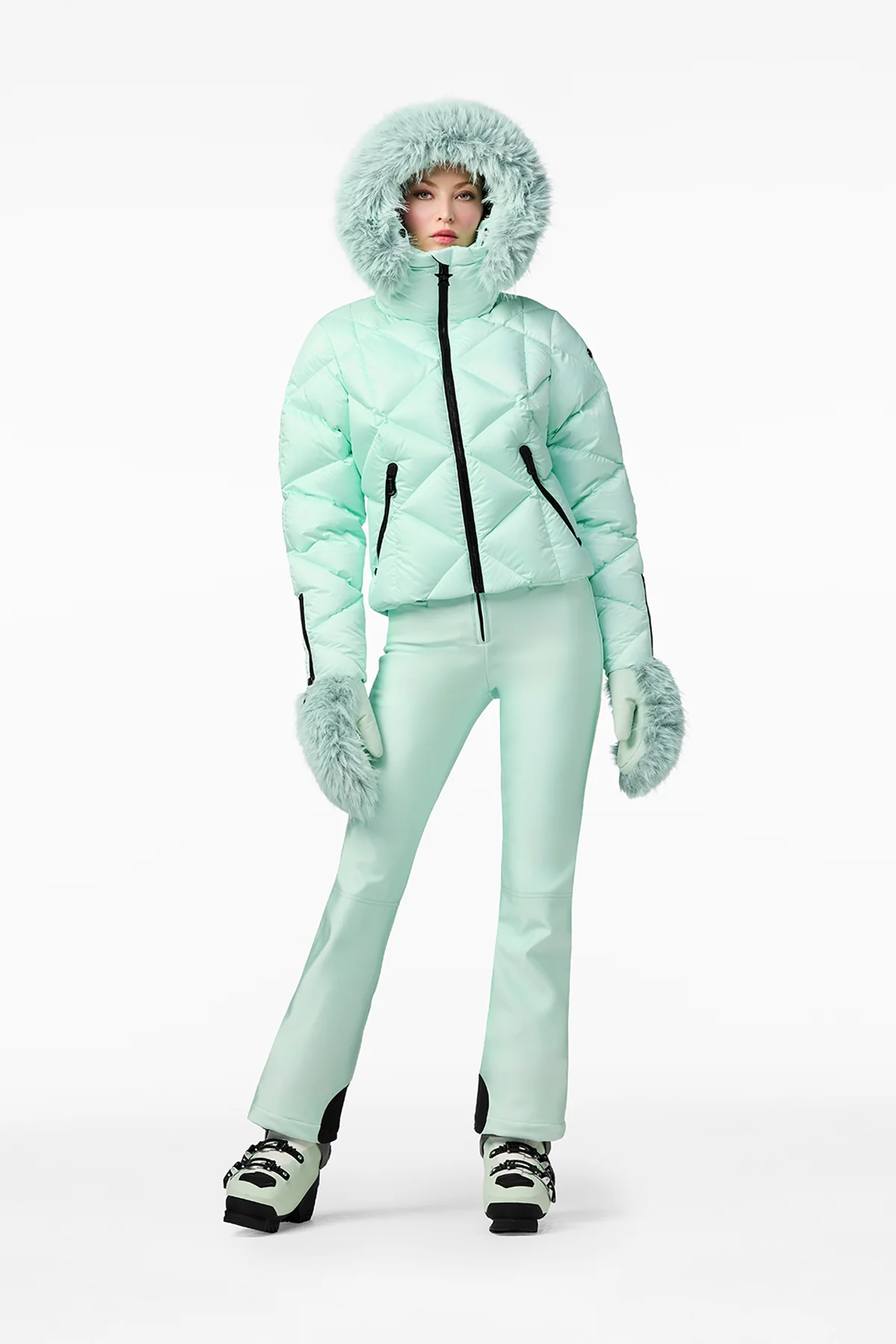 Goldbergh Harumi Ski Jkt Faux Border W