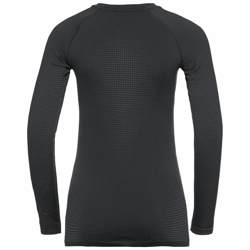 Odlo Performance Warm W L/S Eco BL Top Crew Neck