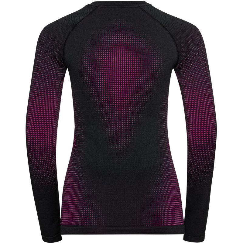 Odlo Performance Warm W L/S Eco BL Top Crew Neck